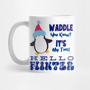 Waddle Into Winter Mug